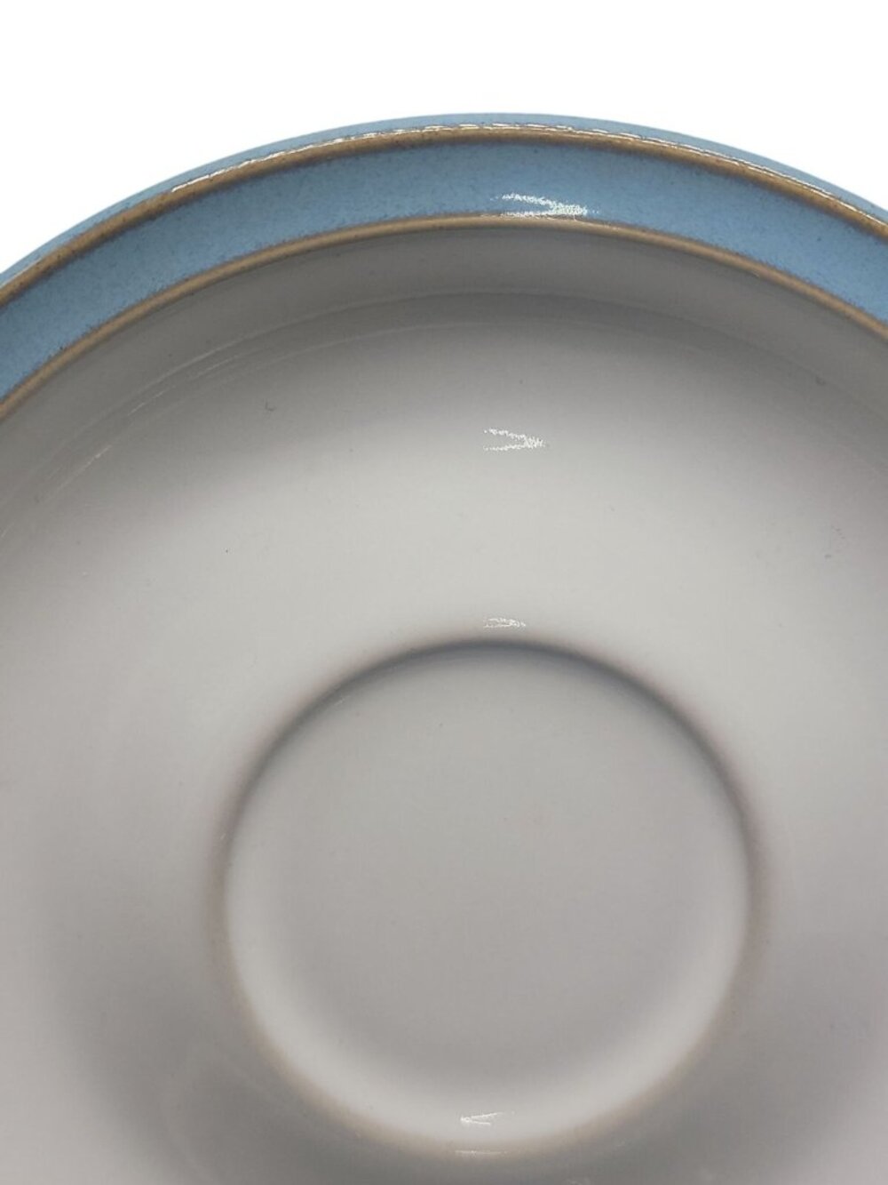Denby Colonial Blue Teacup & Saucer Stoneware 1990s Discontinued Vintage England - Picture 8 of 15